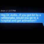 Dr. Ardis Antivenom