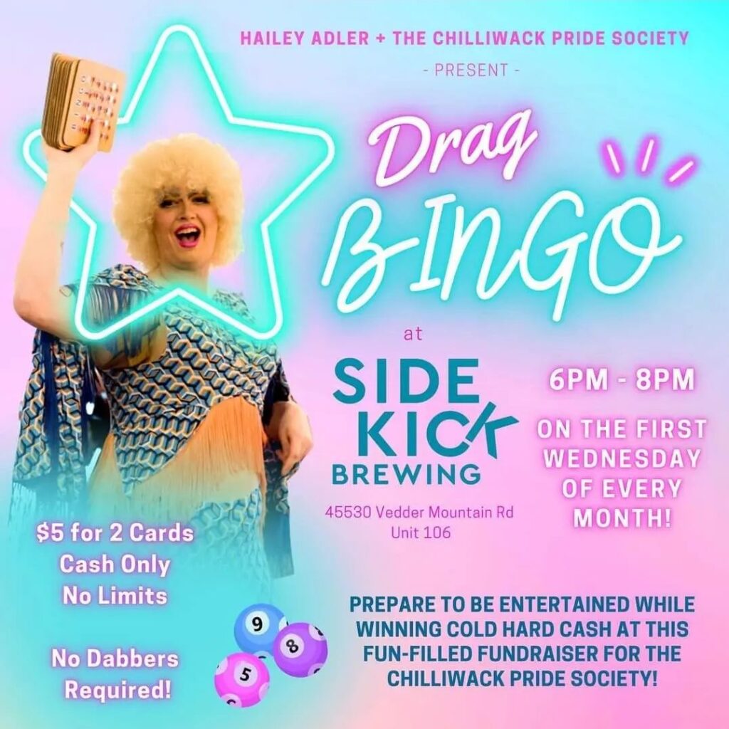 SideKick Brewing Chilliwack Drag Show Kids Allowed